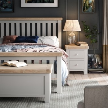 Salcombe Bedroom - Stone Grey