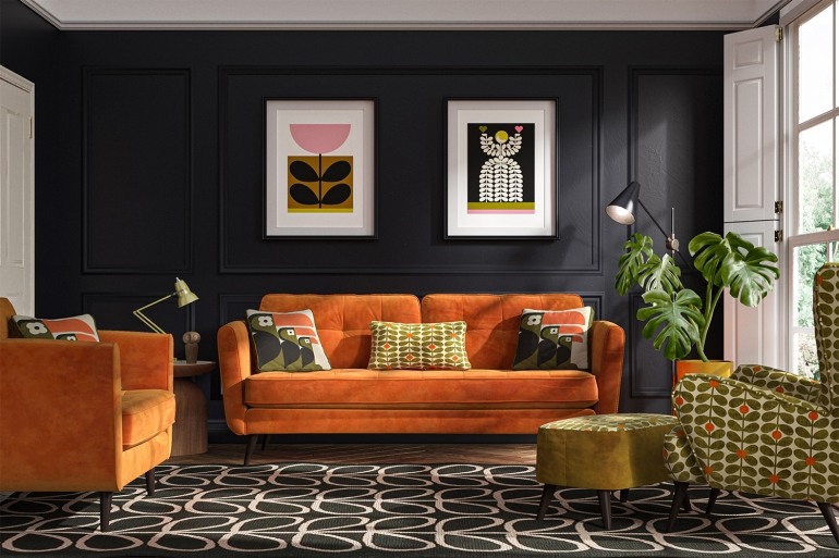 Orla Kiely Ivy Sofa | Shown in all stores across Cornwall & Plymouth