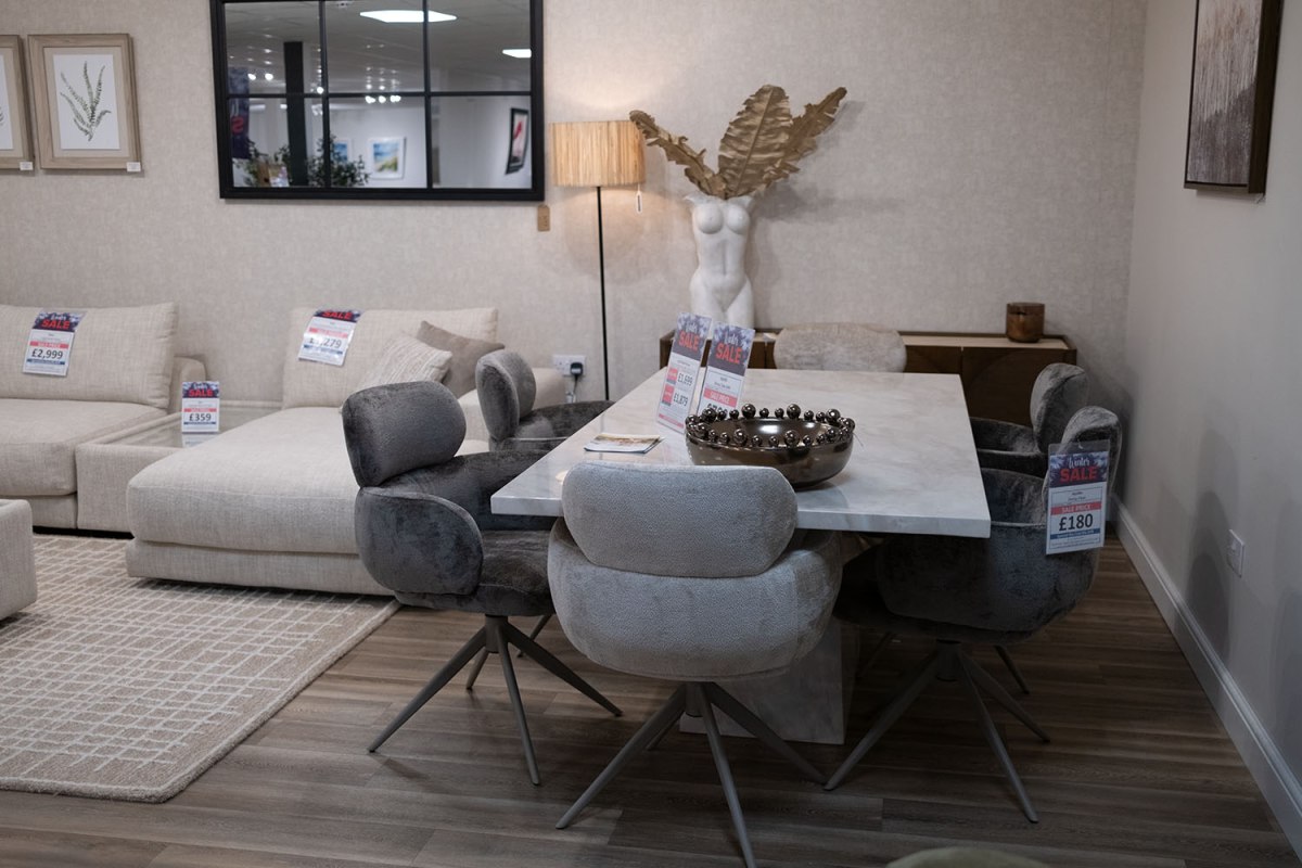 Vida Living Apollo Marble 160cm Dining Table Vida Living Apollo Marble 160cm Dining Table
