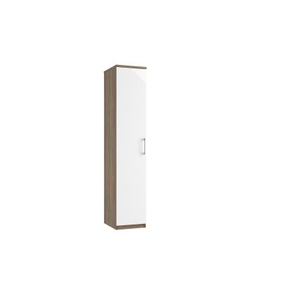 Calgary High-Gloss Single Wardrobe