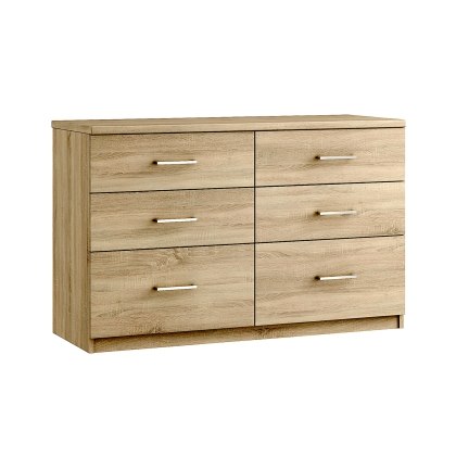 Malena 6 Drawer Twin Chest of Drawers