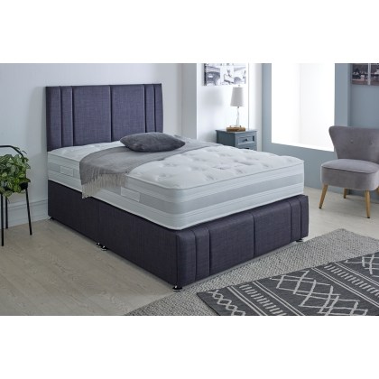 Dura Beds Georgia Divan Bed with FREE York Headboard