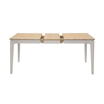 Vida Living Marlow Ext 125-165cm Dining Table in Cashmere Oak and Taupe