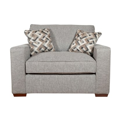 Cairo Fabric Standard Back Snuggler Chair Cairo Fabric Standard Back Snuggler Chair