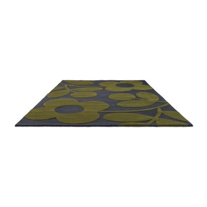 Orla Kiely Sprig Stem Marine Rug Orla Kiely Sprig Stem Marine Rug