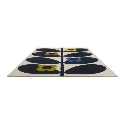 Orla Kiely Wild Rose Fawn Rug Orla Kiely Wild Rose Fawn Rug