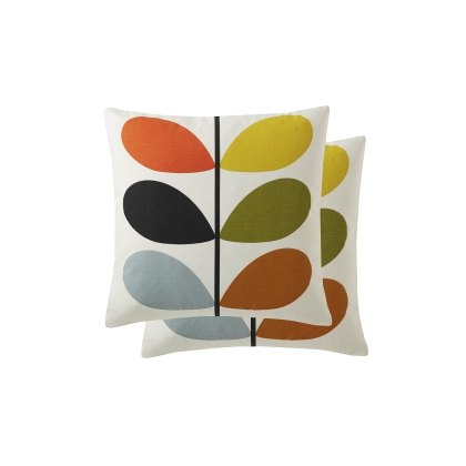 Orla Kiely Multi Stem Multi 45x45cm Feather Cushion