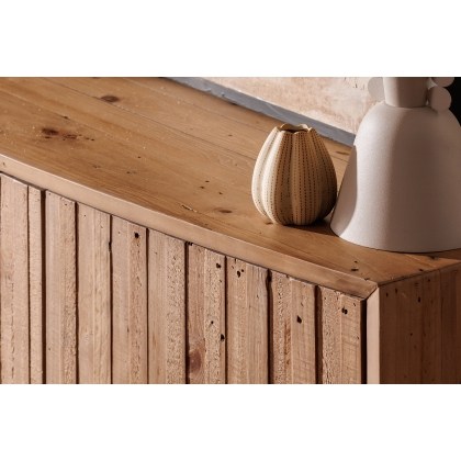 CLEARANCE - Tivoli Reclaimed Wood 3 Door Sideboard
