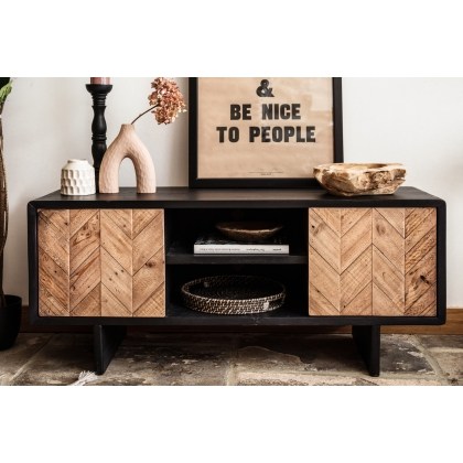 Franklin Reclaimed Wood TV Unit