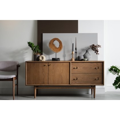 G Plan Marlow Retro Walnut Wide Sideboard
