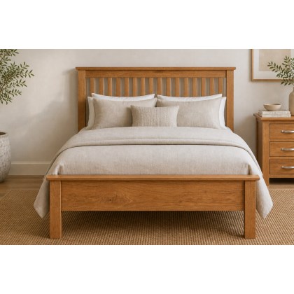 Devon Solid Oak Bedframe