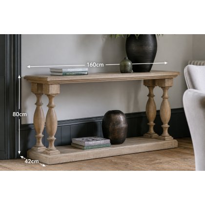 Gallery Direct Vancouver Rustic Pine Console Table Gallery Direct Vancouver Rustic Pine Console Table