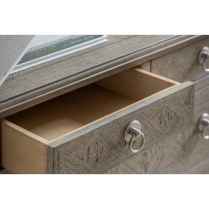 Gallery Direct Rustique French Colonial 5 Drawer Chest of Drawers Gallery Direct Rustique French Colonial 5 Drawer Chest of Drawers