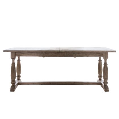 Gallery Direct Rustique French Colonial Extending Dining Table