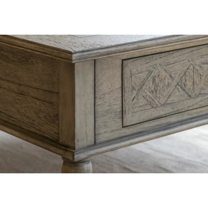Gallery Direct Rustique French Colonial 2 Drawer Coffee Table