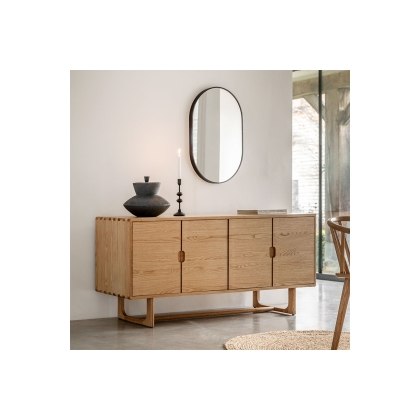 Gallery Direct Craft Natural Oak Large Sideboard