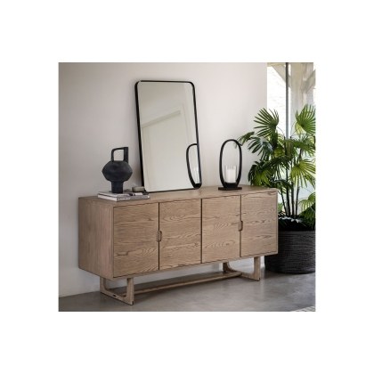 Gallery Direct Craft Smoked Oak Large Sideboard