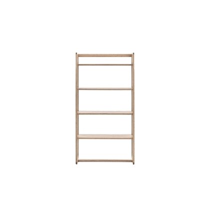 Gallery Direct Craft Smoked Oak Large Open Display Unit