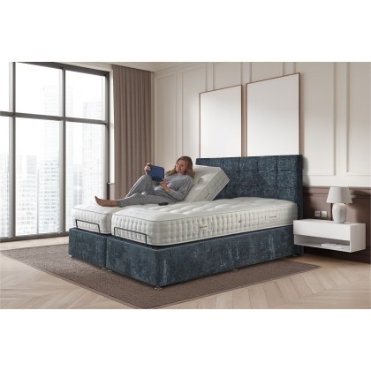 Adjust-A-Bed Natural 3000 Electric Adjustable Divan Bed with Standard Base