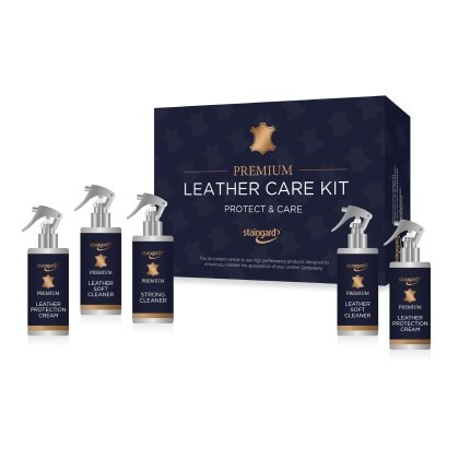 Staingard Premium Upholstery Leather Care Kit