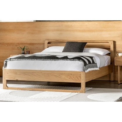 Gallery Direct Craft Natural Oak Bed Frame