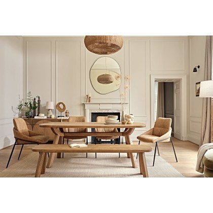Austin Warm Oak 240cm Dining Table Austin Warm Oak 240cm Dining Table