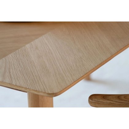 Gallery Direct Milano Oak Dining Table