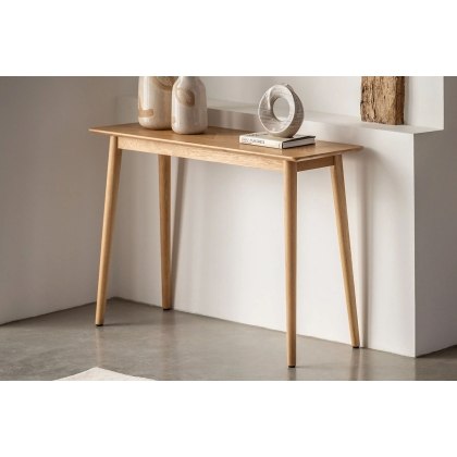 Gallery Direct Milano Oak Console Table