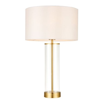 Gallery Direct Lessina Table Lamp Brushed Gold Gallery Direct Lessina Table Lamp Brushed Gold