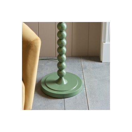 Gallery Direct Higgledy Floor Lamp Base Gloss Cotswold Green