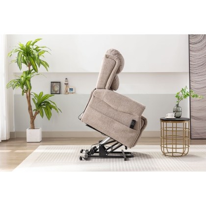 Luxembourg Fabric Riser Recliner Chair