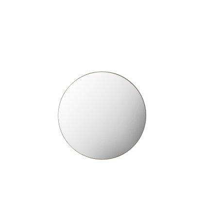 Gallery Direct Hayle Round Mirror Champagne 1000mm