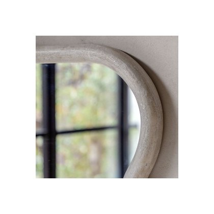 Gallery Direct Como Curved Rectangle Mirror 620x900mm Gallery Direct Como Curved Rectangle Mirror 620x900mm
