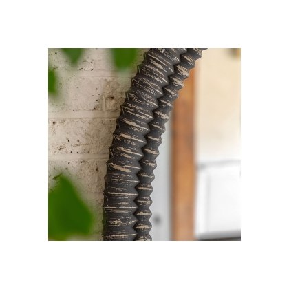 Gallery Direct Pimlico Arch Leaner Black Wash 770x1700mm