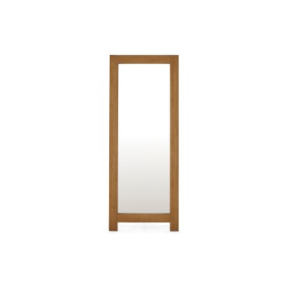 Salisbury Waxed Premium Oak Cheval Mirror Salisbury Waxed Premium Oak Cheval Mirror