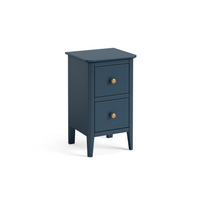 Harrogate Painted Blue Narrow Bedside Table