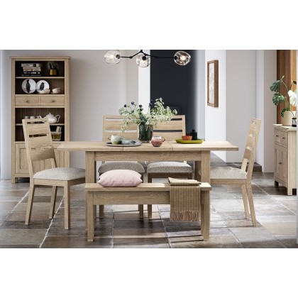 Modern Country Oak Extending Dining Table Modern Country Oak Extending Dining Table