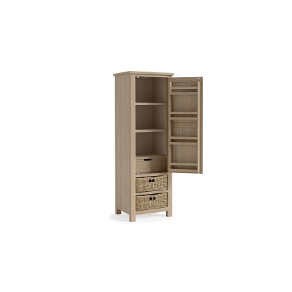 Modern Country Oak Larder Unit Modern Country Oak Larder Unit