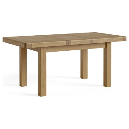 Normandy Chunky Country Oak Small Extending 140-185cm Dining Table Normandy Chunky Country Oak Small Extending 140-185cm Dining Table