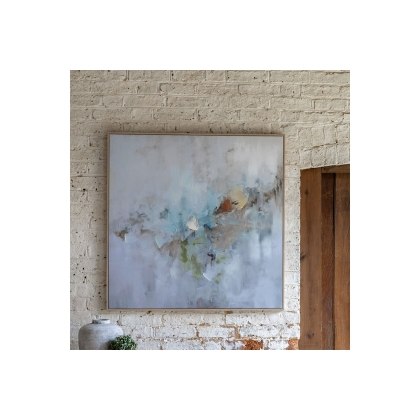 Gallery Direct New Day Framed Canvas 1000x1000mm