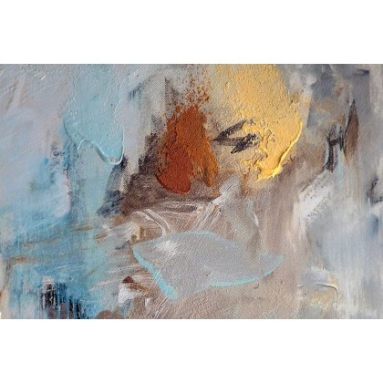 Gallery Direct New Day Framed Canvas 1000x1000mm