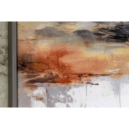 Gallery Direct Warm Horizon Framed Canvas