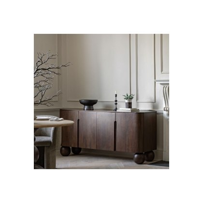 Gallery Direct Sculpt Mango Wood Large Sideboard