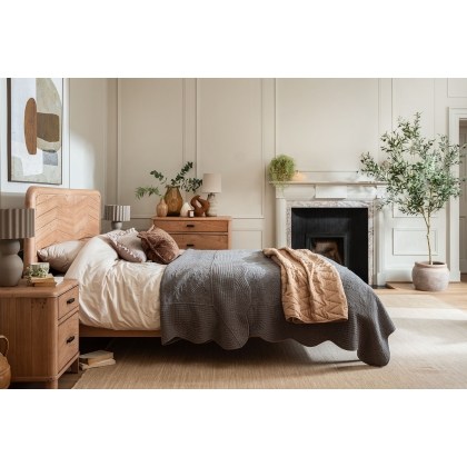Jude Reclaimed Wood King Size Bed Frame