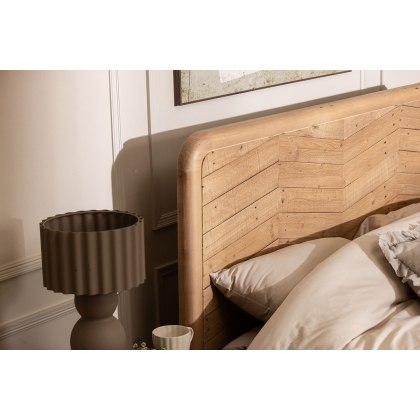 Jude Reclaimed Wood King Size Bed Frame