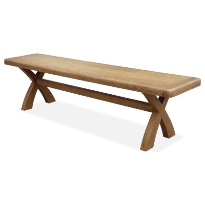 Tewkesbury Smoked Oak 200cm Dining Bench Tewkesbury Smoked Oak 200cm Dining Bench
