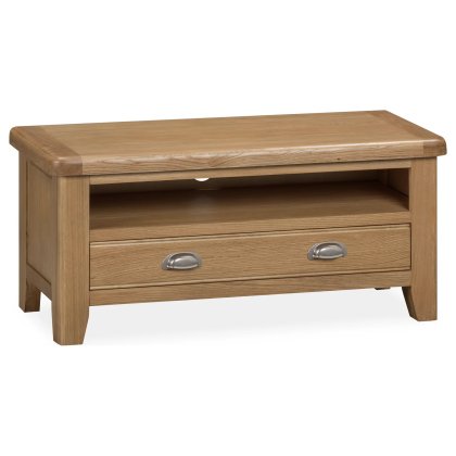 Tewkesbury Smoked Oak TV Unit Tewkesbury Smoked Oak TV Unit