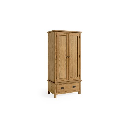 Salisbury Lite Oak Gents Wardrobe