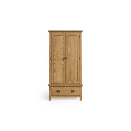 Salisbury Lite Oak Gents Wardrobe