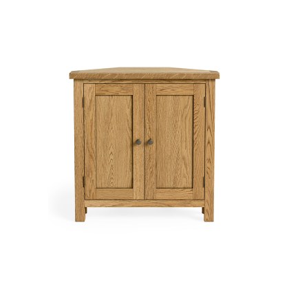 Salisbury Lite Oak Corner Cupboard